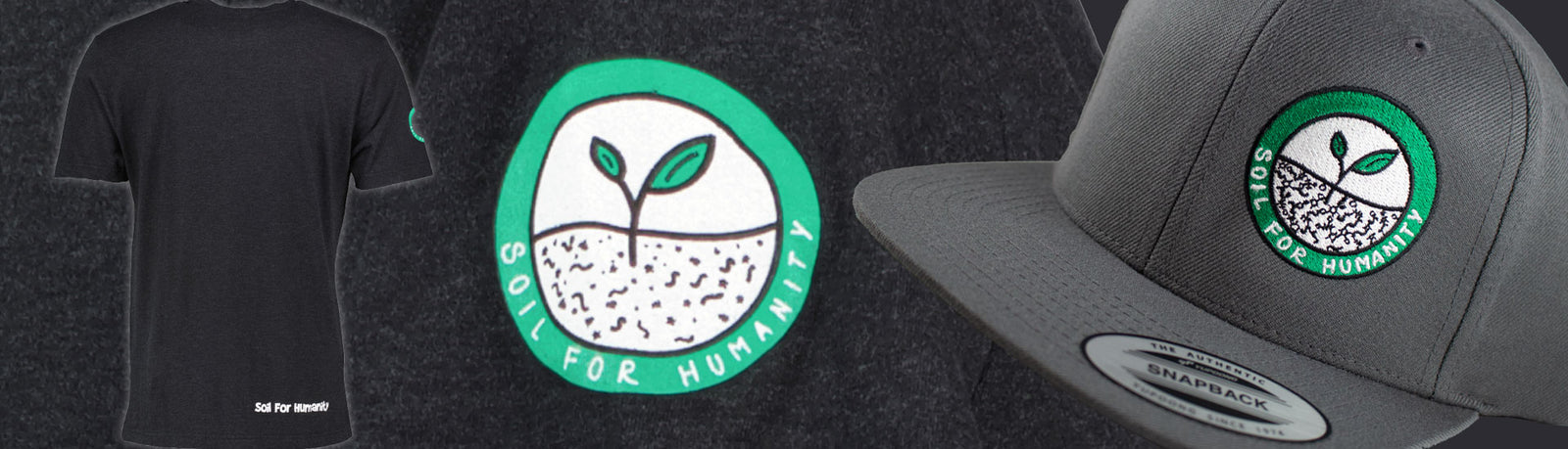 Soil For Humanity Apparel T-Shirts and Hats